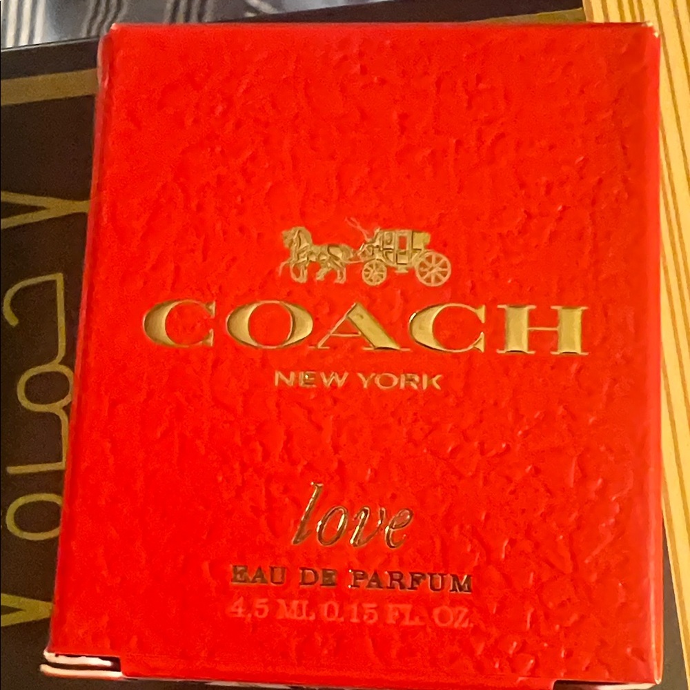 Coach Love EDP: 💯 authentic. 4.5ml dapper.